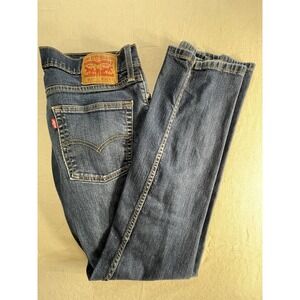 Levi's 513 Men's Jeans Size 32x32 Slim Fit Straight Leg Stretch Blue Medium Wash